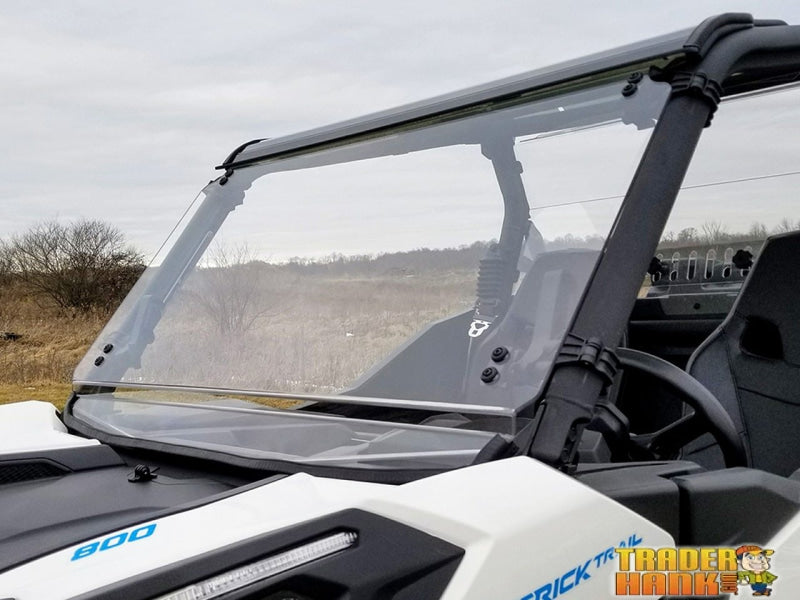 Can Am Maverick Trail/Sport Scratch Resistant Full Tilting Windshield - UTV ACCESSORIES - Free shipping