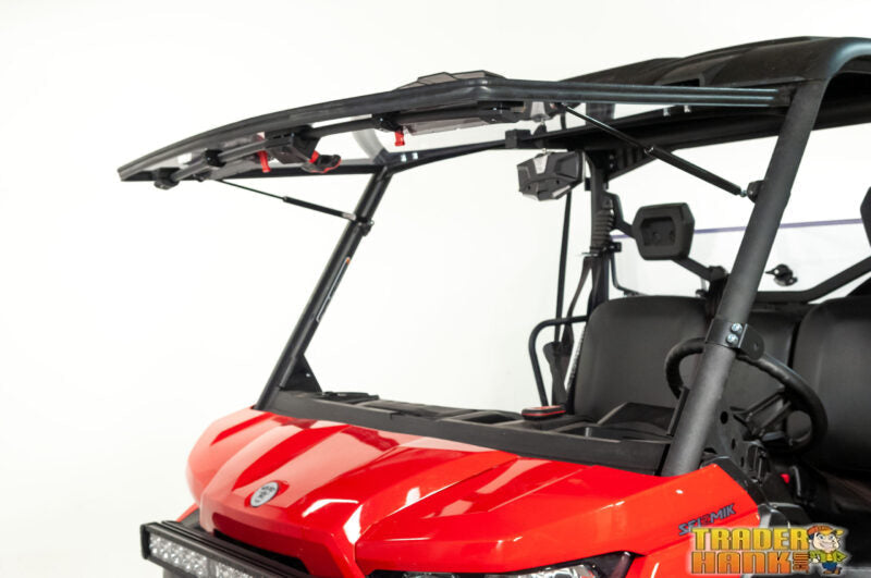 Can-Am Defender Flip-Up Vented Scratch Resistant Windshield | UTV ACCESSORIES - Free shipping