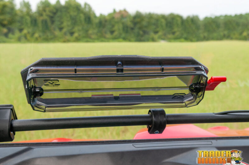 Can-Am Defender Flip-Up Vented Scratch Resistant Windshield | UTV ACCESSORIES - Free shipping