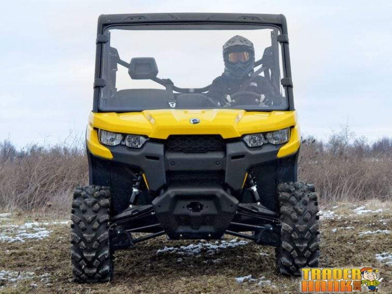 Can-Am Defender Scratch Resistant Full Windshield | SUPER ATV WINDSHIELDS - Free Shipping
