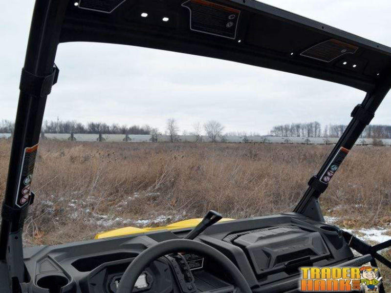 Can-Am Defender Scratch Resistant Full Windshield | SUPER ATV WINDSHIELDS - Free Shipping