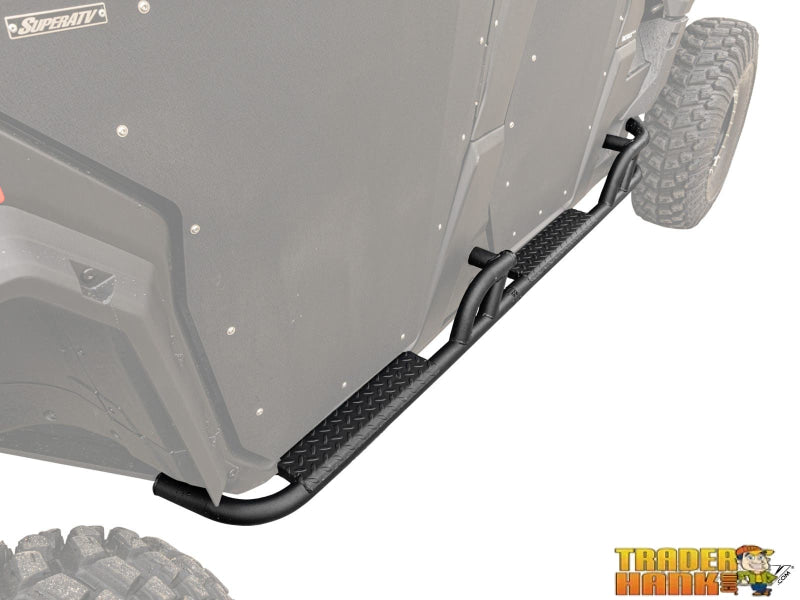 Can-Am Defender MAX Heavy-Duty Nerf Bars | UTV Accessories - Free shipping