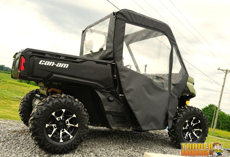2016-2018 Can-Am Defender Soft Door Rear Window Combo | Utv Accessories - Free Shipping
