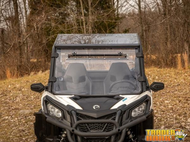 Can-Am Maverick Trail Scratch Resistant Vented Full Windshield | SUPER ATV WINDSHIELDS - Free shipping