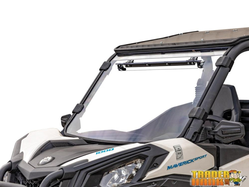 Can-Am Maverick Trail Scratch Resistant Vented Full Windshield | SUPER ATV WINDSHIELDS - Free shipping