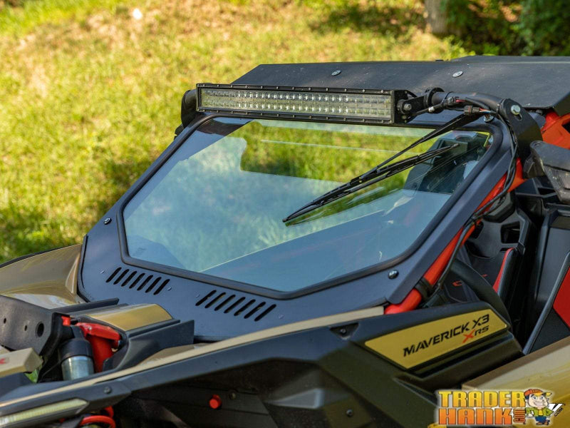 Can-am Maverick X3 Glass Windshield DOT Approved | UTV ACCESSORIES - Free shipping