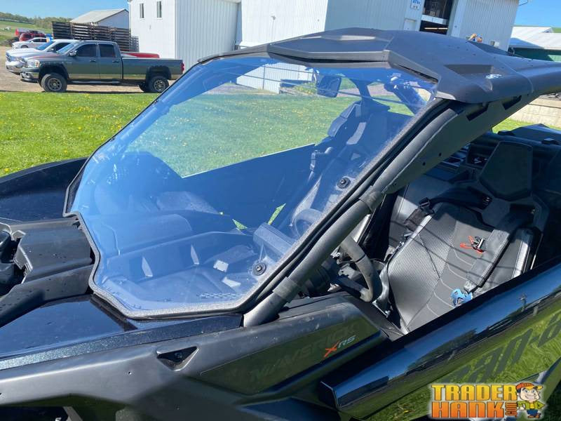 Can-Am Maverick X3 Hard Coated Windshield with Fast Straps | UTV ACCESSORIES - Free shipping