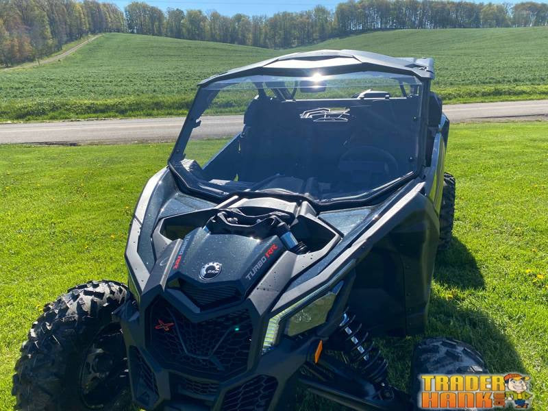 Can-Am Maverick X3 Hard Coated Windshield with Fast Straps | UTV ACCESSORIES - Free shipping