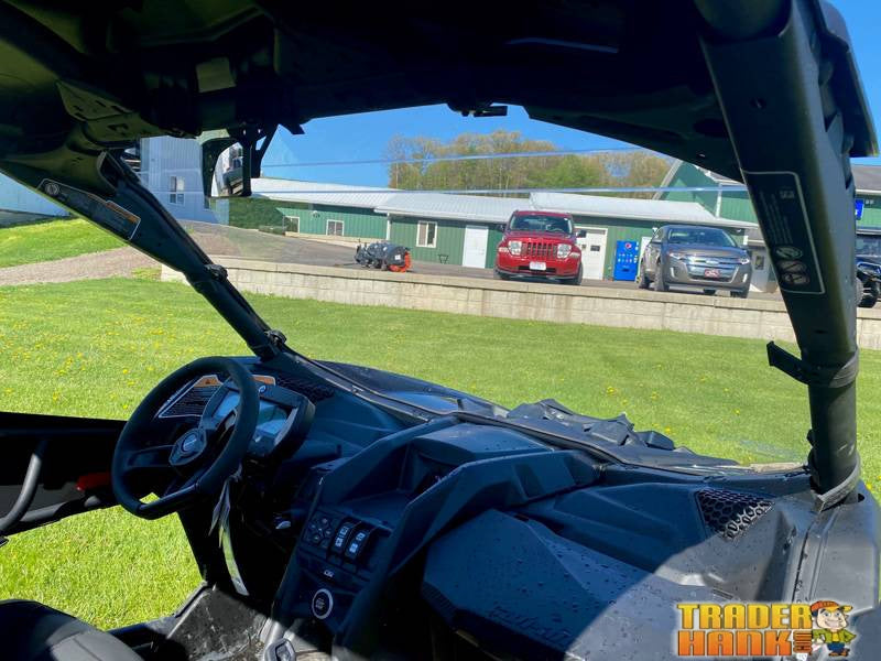Can-Am Maverick X3 Hard Coated Windshield with Fast Straps | UTV ACCESSORIES - Free shipping