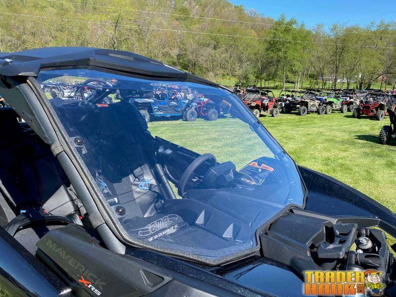 Can-Am Maverick X3 Hard Coated Windshield with Fast Straps | UTV ACCESSORIES - Free shipping