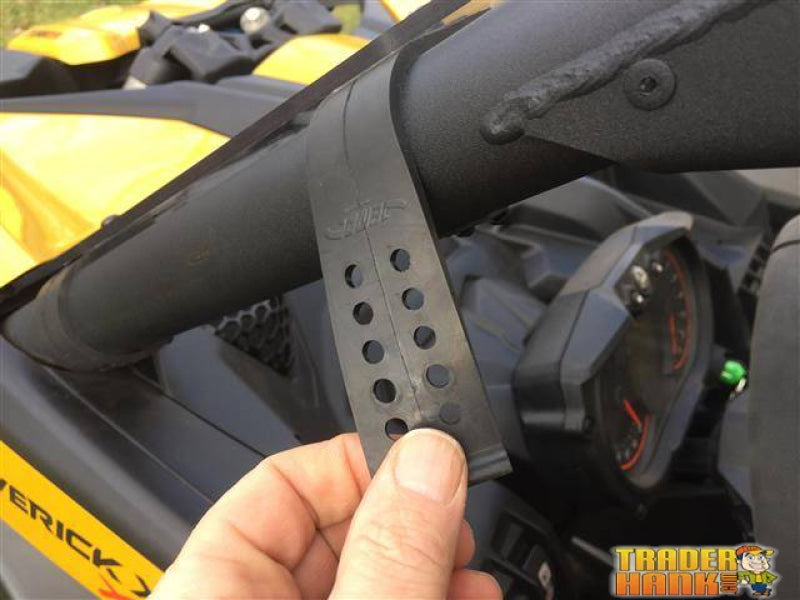 Can-Am Maverick X3 Hard Coated Windshield with Fast Straps | UTV ACCESSORIES - Free shipping