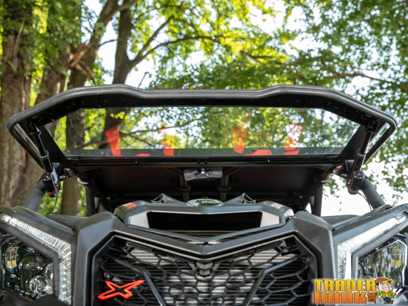 Can-Am Maverick X3 MaxDrive Power Flip-Up Windshield | Free shipping