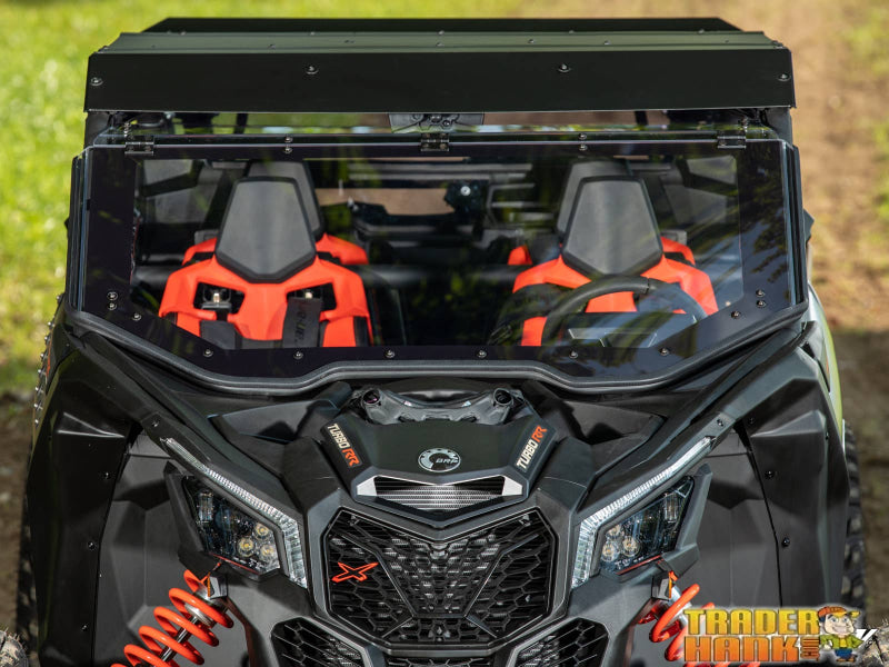 Can-Am Maverick X3 MaxDrive Power Flip-Up Windshield | Free shipping