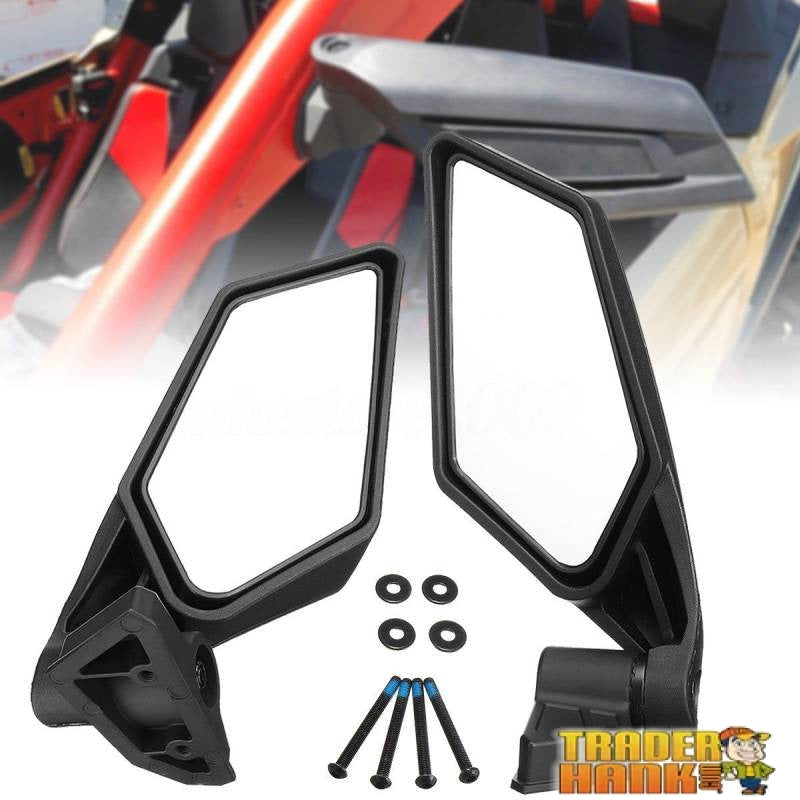 2017-2018 Can-Am Maverick X3 OEM Style Side Mirrors | UTV ACCESSORIES - Free Shipping