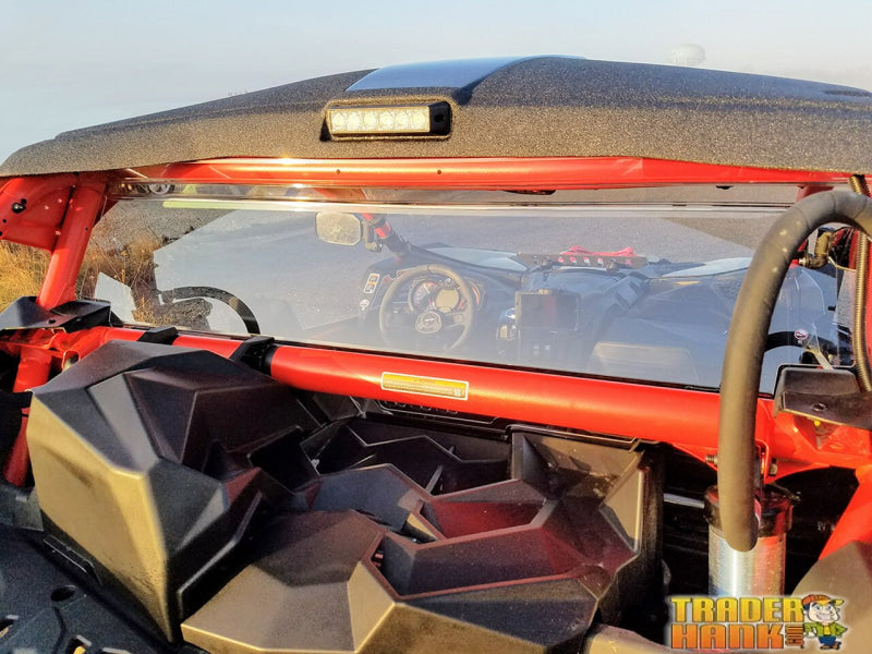 Can Am Maverick X3 Rear Shield With Sliding Vent | UTV ACCESSORIES - Free shipping