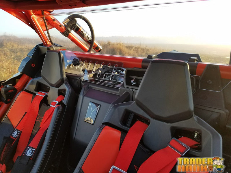 Can Am Maverick X3 Rear Shield With Sliding Vent | UTV ACCESSORIES - Free shipping