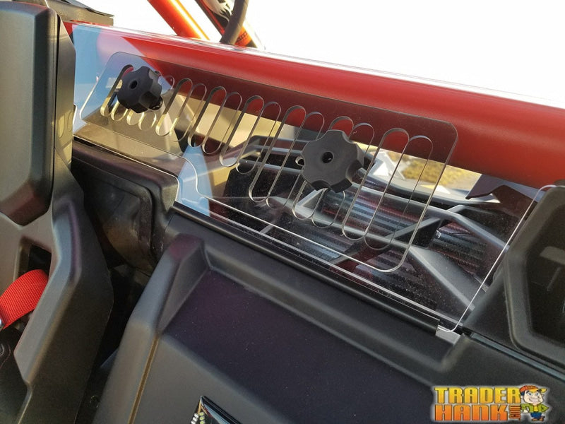 Can Am Maverick X3 Rear Shield With Sliding Vent | UTV ACCESSORIES - Free shipping