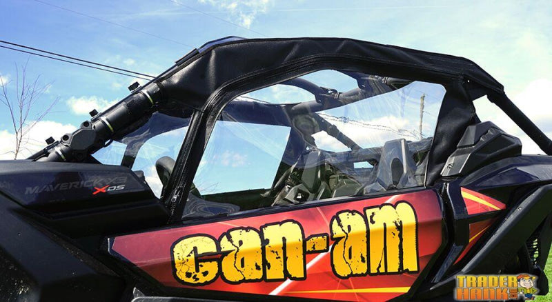 2017-2019 Can-Am Maverick X3 Soft Door Rear Window Combo | Utv Accessories - Free Shipping