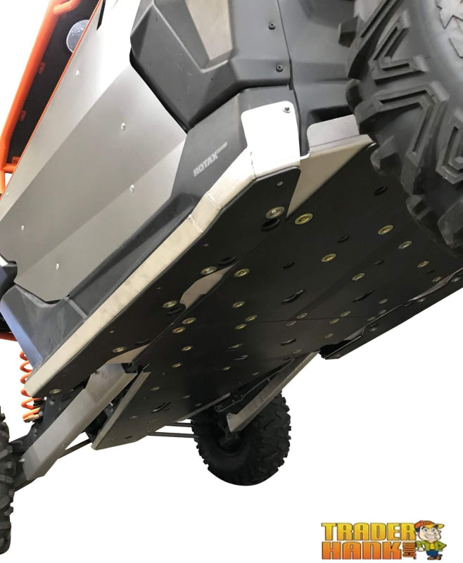 Can-Am Maverick X3 X RS 10-Piece Complete Aluminum Skid Plate Set | Ricochet Skid Plates - Free Shipping