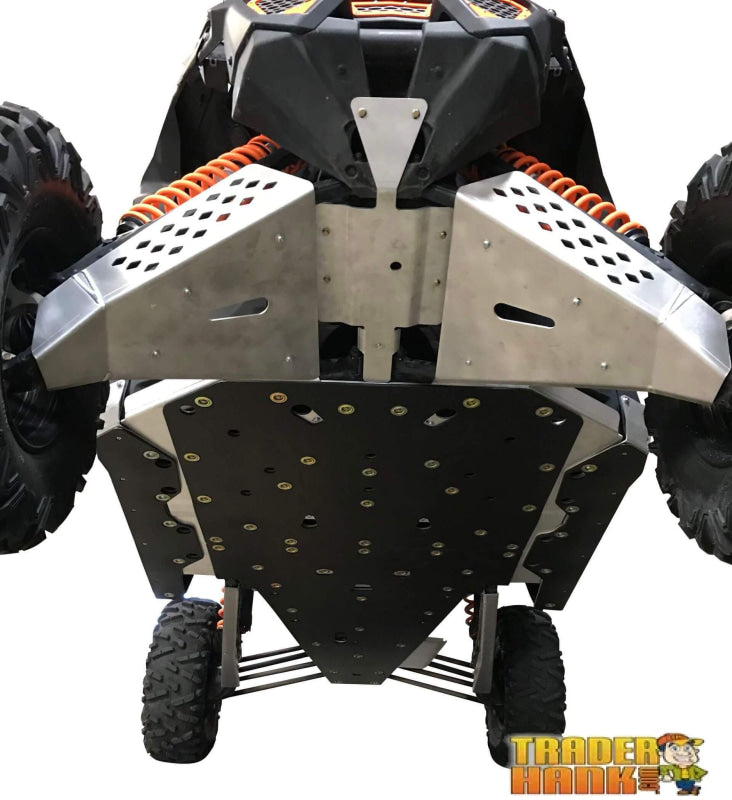 Can-Am Maverick X3 X RS 10-Piece Complete Aluminum Skid Plate Set | Ricochet Skid Plates - Free Shipping