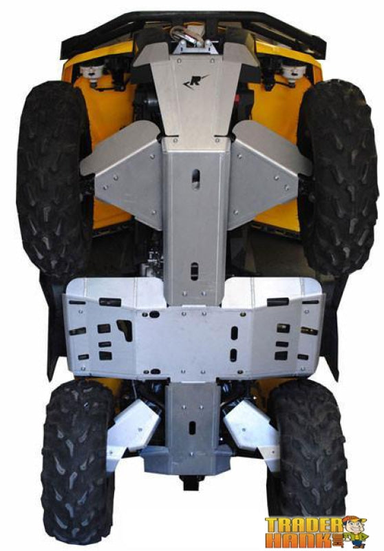 2017-2018 Can-Am Outlander 570 MAX/DPS Ricochet 8-Piece Complete Aluminum Skid Plate Set | Ricochet Skid Plates - Free Shipping