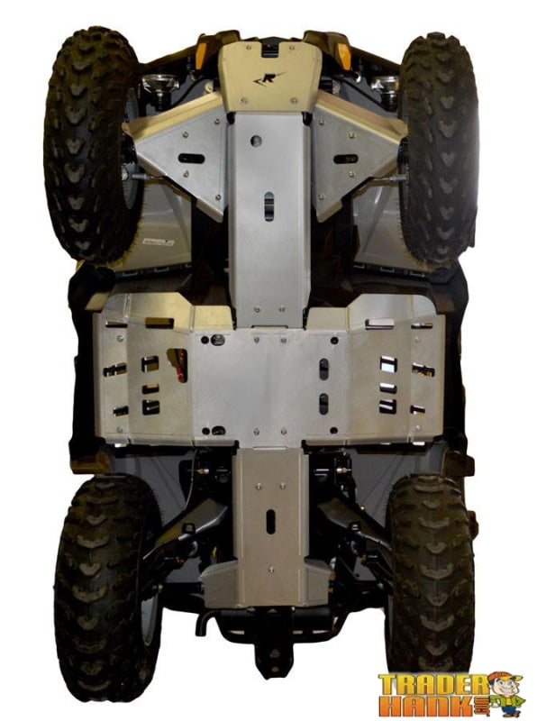 Can-Am Outlander 570 XMR Ricochet 6-Piece Complete Aluminum Skid Plate Set | ATV Skid Plates - Free shipping