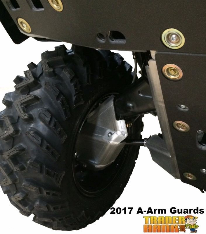 Can-Am Outlander 800 Max Ricochet 4-Piece Front & Rear A-Arm & CV boot Guard Set | Ricochet Skid Plates - Free Shipping