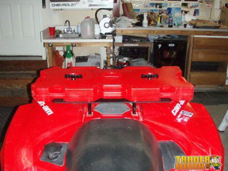 Can-Am Renegade Ricochet Compact Rear Luggage or Fuel Pack Rack | Ricochet Skid Plates - Free Shipping