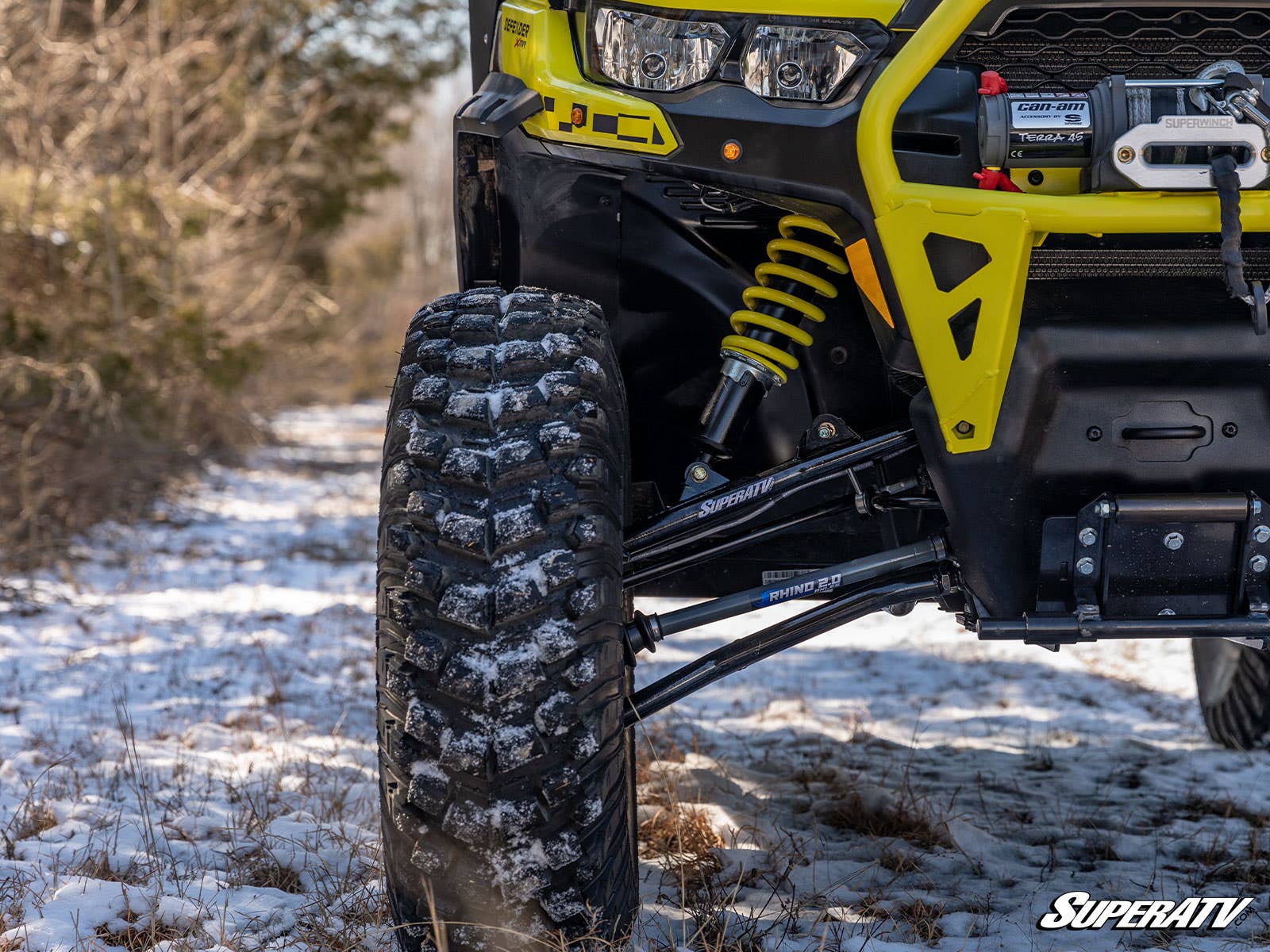 Can-Am Defender HD10 High-Clearance 2" Forward Offset A-Arms