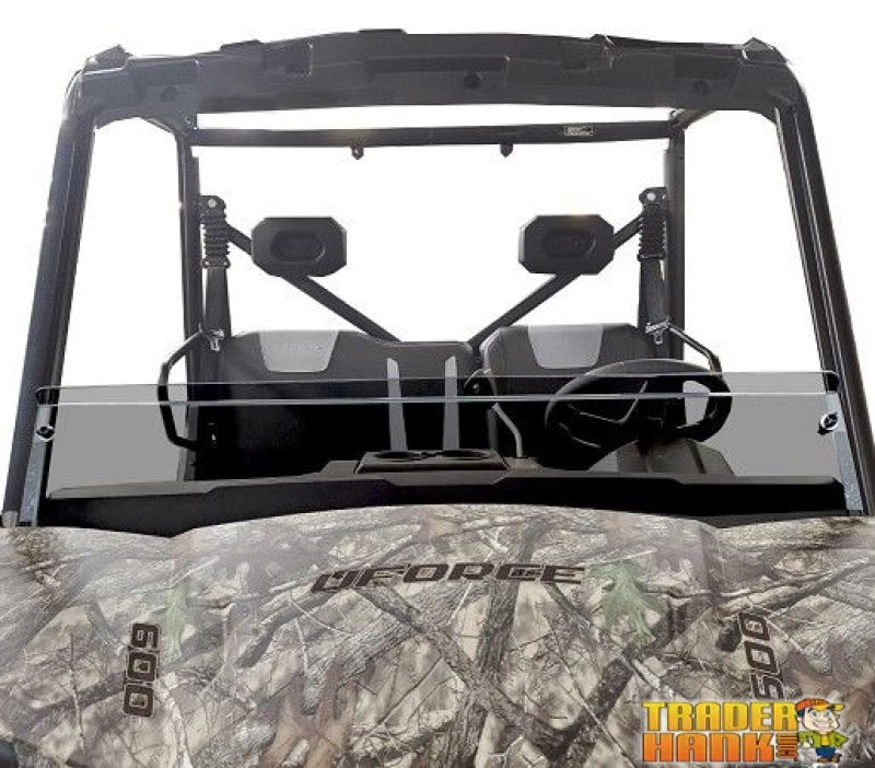 CF Moto UForce 600 Hard-Coated Half Front Windshield | Free shipping