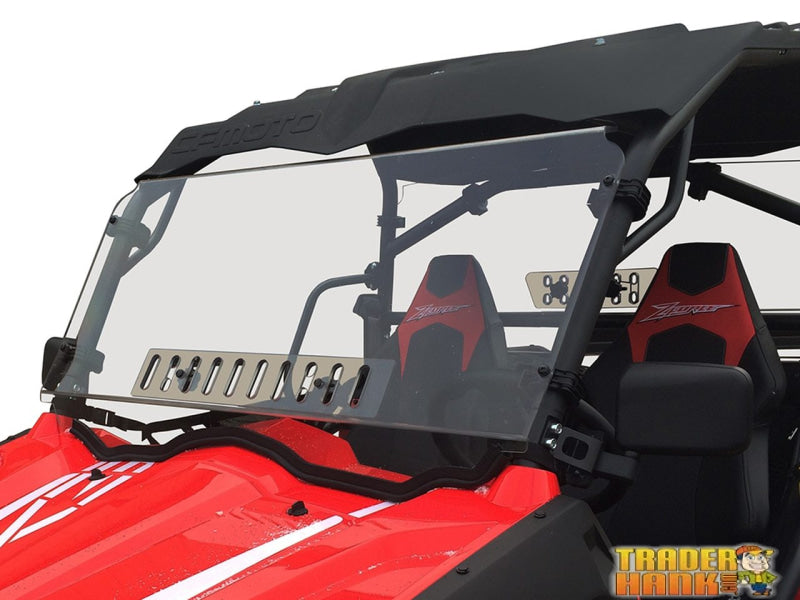 CF Moto Z-Force Full Venting Scratch Resistant Windshield | UTV ACCESSORIES - Free shipping