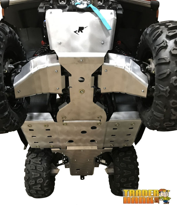 CFMOTO CForce 800 XC Ricochet 8-Piece Complete Aluminum Skid Plate set | Ricochet Skid Plates - Free Shipping