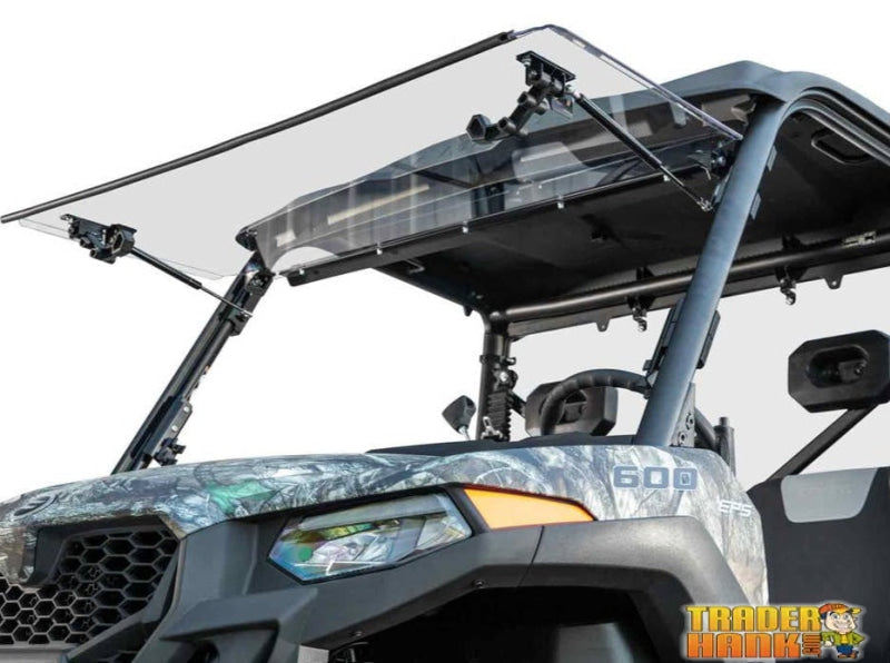CFMOTO UForce 600 Scratch Resistant Flip Windshield | Free shipping