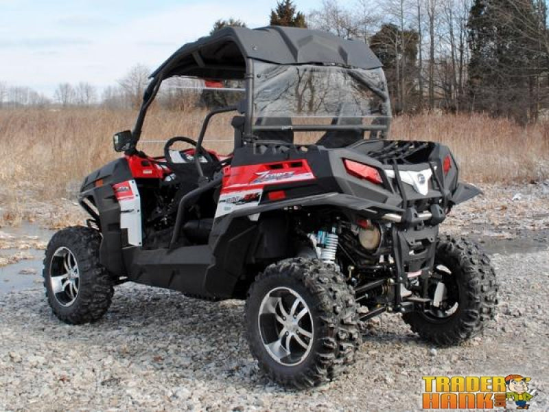 CFMOTO ZForce 1000 Rear Windshield | SUPER ATV WINDSHIELDS - Free shipping
