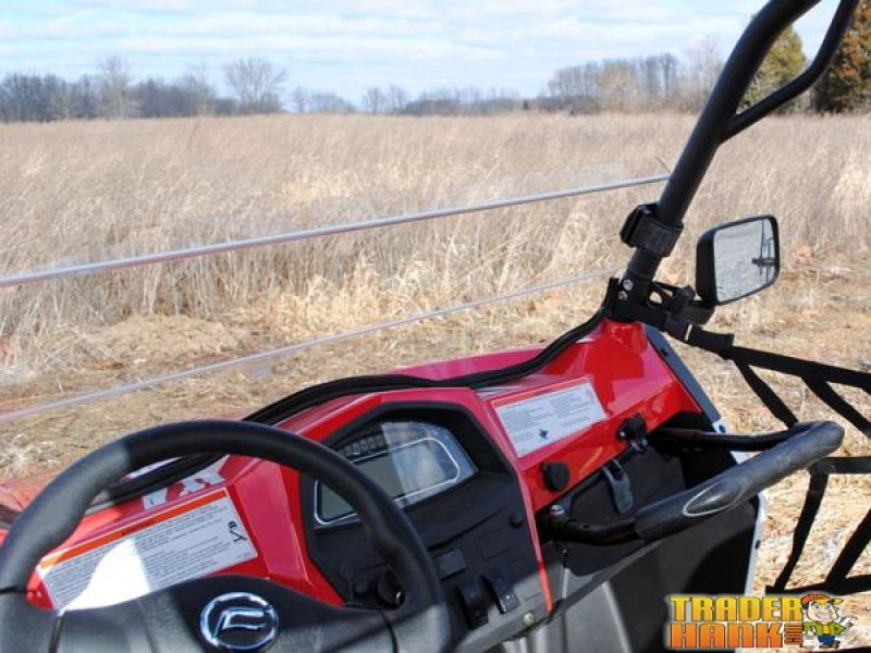 CFMOTO ZForce 1000 Scratch-Resistant Half Windshield | SUPER ATV WINDSHIELDS - Free shipping