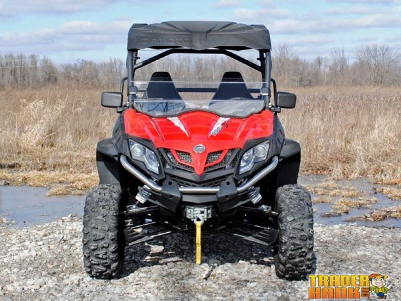 CFMOTO ZForce 1000 Scratch-Resistant Half Windshield | SUPER ATV WINDSHIELDS - Free shipping