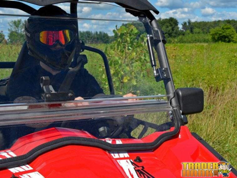 CFMOTO ZForce Scratch Resistant Flip Windshield | SUPER ATV WINDSHIELDS - Free Shipping
