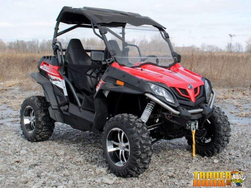 CFMOTO ZForce Scratch Resistant Full Windshield | SUPER ATV WINDSHIELDS - Free Shipping