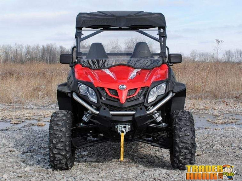 CFMOTO ZForce Scratch Resistant Full Windshield | SUPER ATV WINDSHIELDS - Free Shipping