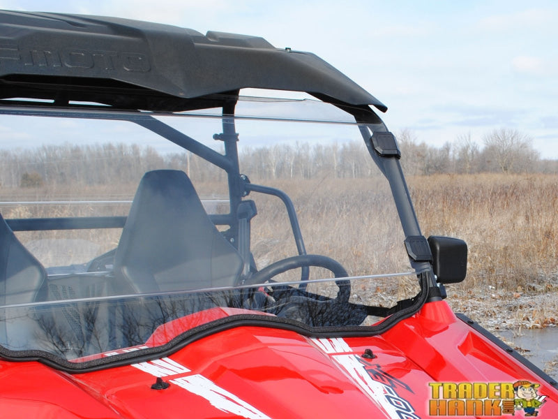 CFMOTO ZForce 800 Scratch Resistant Full Windshield | SUPER ATV WINDSHIELDS - Free shipping