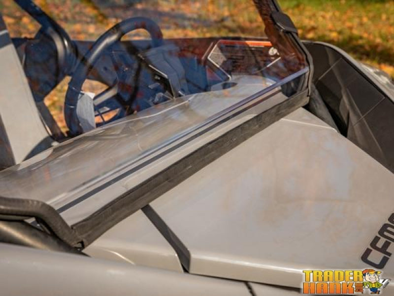 CFMOTO ZForce 950 Scratch Resistant Full Windshield | SUPER ATV WINDSHIELDS - Free shipping