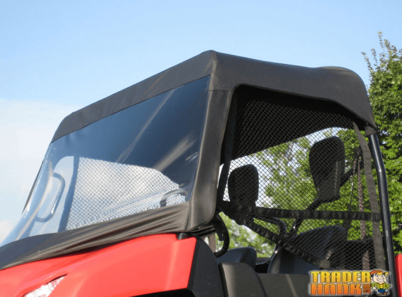 Honda Big Red Vinyl Windshield Top Combo | UTV ACCESSORIES - Free shipping