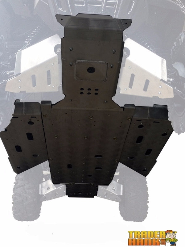 Honda Pioneer 1000 Ricochet 5-Piece Floorboard Rock Sliders & Center Frame Skids | Ricochet Skid Plates - Free Shipping