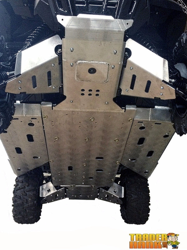 Honda Pioneer 1000 Ricochet 9-Piece Complete Skid Plate Set in Aluminum or with 1/4 UHMW Layer | Ricochet Skid Plates - Free Shipping