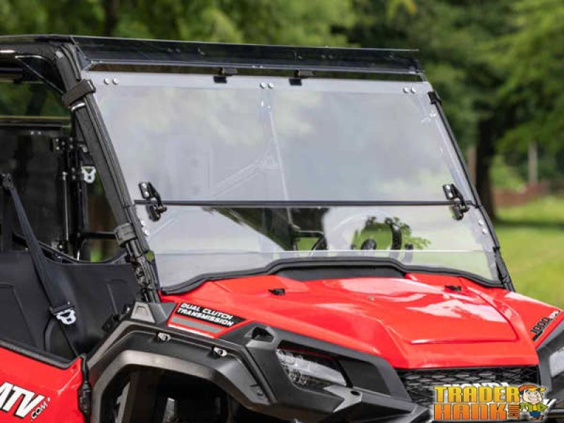 Honda Pioneer 1000 Scratch-Resistant 3-in-1 Windshield | UTV Accessories - Free shipping