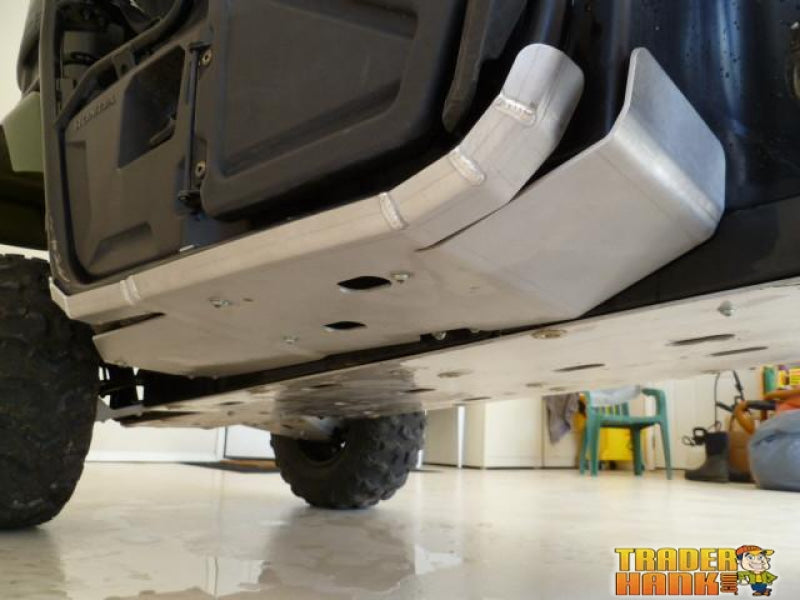 Honda Pioneer 500 Ricochet 9-Piece Complete Aluminum Skid Plate Set | Ricochet Skid Plates - Free Shipping