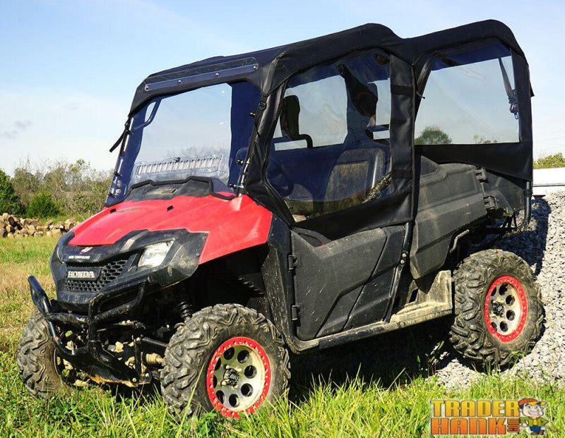 2014-2019 Honda Pioneer 700 4 Full Cab Enclosure With Aero-Vent Windshield | Free Shipping