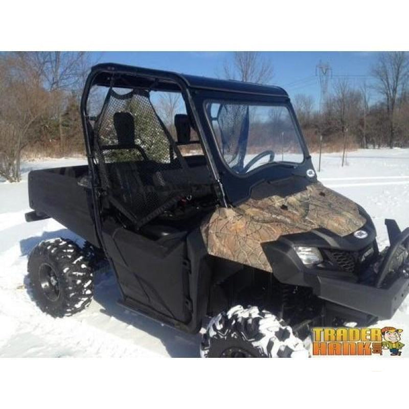 Honda Pioneer Laminated Glass Windshield with Wiper | UTV ACCESSORIES - Free Shipping