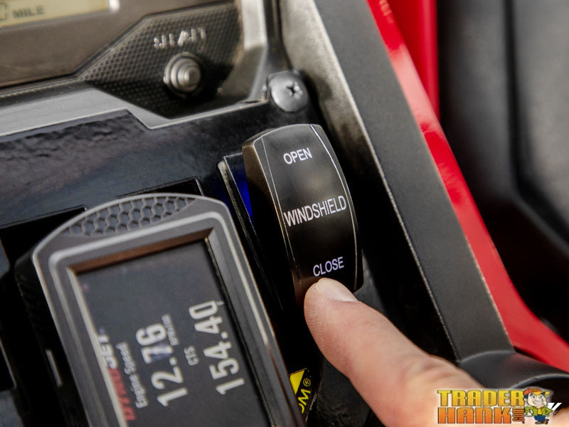 Honda Talon 1000 MaxDrive Power Flip Windshield | UTV Accessories - Free shipping