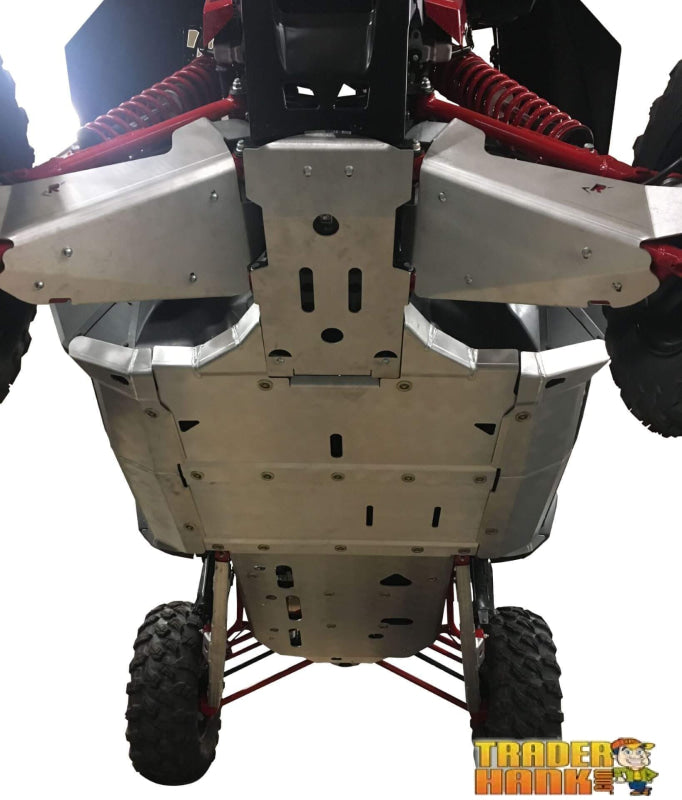 Honda Talon 1000X Ricochet 10-Piece Complete Skid Plate Set in Aluminum or 1/2 UHMW | Ricochet Skid Plates - Free Shipping